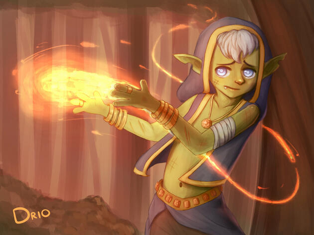 Niko - O Goblin Mago